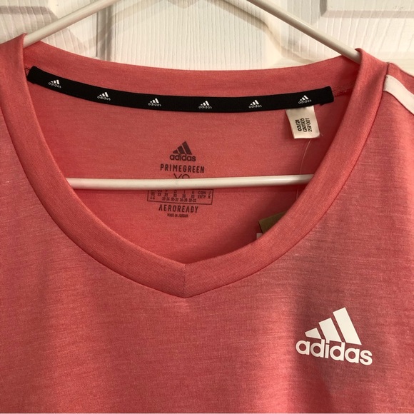 Adidas 3 Stripes AeroReady Tee - Picture 7 of 13